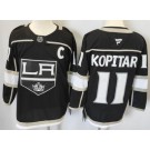 Men's Los Angeles Kings #11 Anze Kopitar Black Fanatics Authentic Jersey