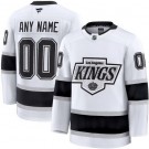 Men's Los Angeles Kings Customized White Fanatics Authentic Jersey
