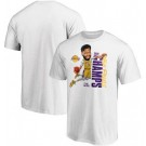 Men's Los Angeles Lakers White 2020 Champions Printed T Shirt 201084