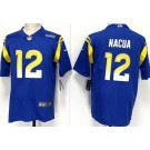 Men's Los Angeles Rams #12 Puka Nacua Limited Royal Vapor Jersey