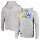 Men's Los Angeles Rams Gray Printed Pullover Hoodie 302660