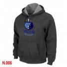 Men's Memphis Grizzlies Dark Grey Printed Pullover Hoodie