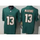 Men's Miami Dolphins #13 Dan Marino Limited Aqua FUSE Vapor Jersey