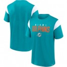 Men's Miami Dolphins Aqua Home Stretch Team T Shirt