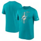 Men's Miami Dolphins Aqua Legend Icon Performance T Shirt