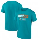Men's Miami Dolphins Aqua NFL x Bud Light T Shirt