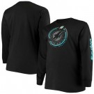 Men's Miami Dolphins Black Performance Sweater 302209