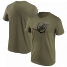 Men's Miami Dolphins Olive Legacy T Shirt