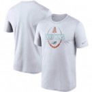 Men's Miami Dolphins White Icon Performance T-Shirt