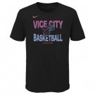Men's Miami Heat Black City Printed T Shirt 211014