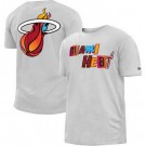 Men's Miami Heat White 2022 City Edition Brushed Jersey T Shirt