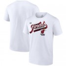 Men's Miami Heat White 2023 Finals T Shirt 306116