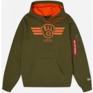 Men's Milwaukee Brewers Green Alpha Industries Pullover Hoodie