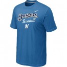 Men's Milwaukee Brewers Printed T Shirt 14323
