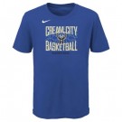 Men's Milwaukee Bucks Blue Printed T Shirt 211021