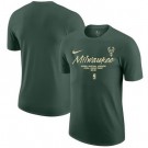 Men's Milwaukee Bucks Green Association Official Ucensed T Shirt