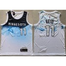 Men's Minnesota Timberwolves #11 Naz Reid White 2024 City Swingman Jersey