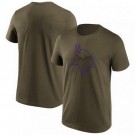 Men's Minnesota Vikings Olive Legacy Performance T Shirt