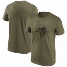 Men's Minnesota Vikings Olive Legacy T Shirt