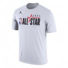 Men's NBA 2021 All Star White Printed T-Shirt