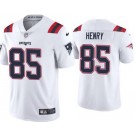 Men's New England Patriots #85 Hunter Henry Limited White Vapor Jersey