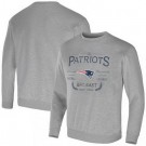 Men's New England Patriots Gray NFL x Darius Rucker Collection Pullover Sweatshirt