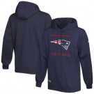 Men's New England Patriots Navy Printed Pullover Hoodie 302559