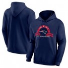Men's New England Patriots Navy Utility Pullover Hoodie