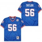 Men's New York Giants #56 Lawrence Taylor Blue 1986 Throwback Jersey