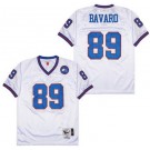 Men's New York Giants #89 Mark Bavaro White 1986 Throwback Jersey