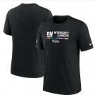 Men's New York Giants Black 2022 Crucial Catch Performance T Shirt