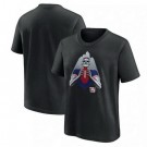 Men's New York Giants Black 2024 Draft Illustrated T Shirt