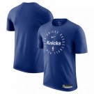 Men's New York Knicks Blue Legend On Court Practice Performance T Shirt