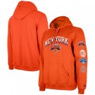 Men's New York Knicks Orange 2023 City Edition Pullover Hoodie