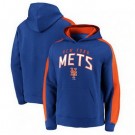 Men's New York Mets Blue Game Time Arch Pullover Hoodie