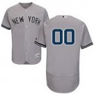 Men's New York Yankees Customized Gray FlexBase Jersey