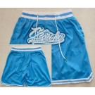 Men's North Carolina Tar Heels Blue Throwback Just Don Shorts