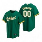 Men's Oakland Athletics Customized Green Alternate 2020 Cool Base Jersey