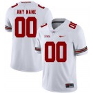 Men's Ohio State Buckeyes Customized Limited White Rush 2019 College Football Jersey