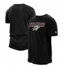 Men's Oklahoma City Thunder Black Printed T Shirt 211069