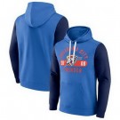 Men's Oklahoma City Thunder Blue Bold Attack Pullover Hoodie