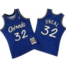 Men's Orlando Magic #32 Shaquille O'Neal Blue 1994 Throwback Swingman Jersey