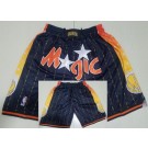 Men's Orlando Magic Black City Just Don Shorts