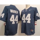 Men's Penn State Nittany Lions #44 Tyler Warren Navy Player Name College Football Jersey