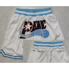 Men's Perc #30 O'Cet White Basketball Shorts