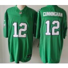 Men's Philadelphia Eagles #12 Randall Cunningham Limited Kelly Green FUSE Vapor Jersey