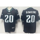 Men's Philadelphia Eagles #20 Brian Dawkins Limited Black Vapor Jersey