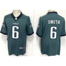 Men's Philadelphia Eagles #6 DeVonta Smith Limited Green Vapor Jersey