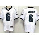 Men's Philadelphia Eagles #6 DeVonta Smith Limited White Vapor Jersey