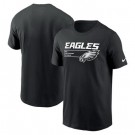 Men's Philadelphia Eagles Black Division Essential T Shirt